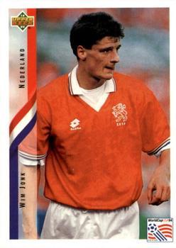 1994 Upper Deck World Cup Contenders English/Italian #150 Wim Jonk Front
