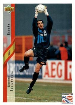 1994 Upper Deck World Cup Contenders English/Italian #151 Andoni Zubizarreta Front