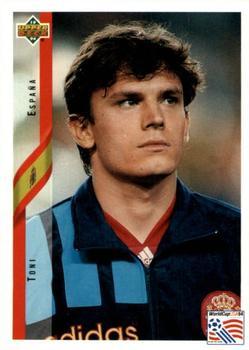 1994 Upper Deck World Cup Contenders English/Italian #160 Toni Front