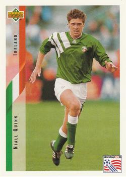 1994 Upper Deck World Cup Contenders English/Italian #175 Niall Quinn Front