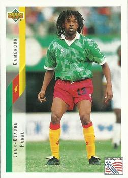 1994 Upper Deck World Cup Contenders English/Italian #190 Jean-Claude Pagal Front