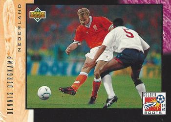 1994 Upper Deck World Cup Contenders English/Italian - UD Set #UD24 Dennis Bergkamp Front