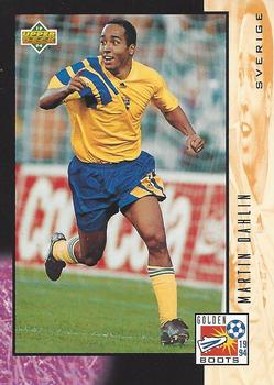 1994 Upper Deck World Cup Contenders English/Italian - UD Set #UD25 Martin Dahlin Front