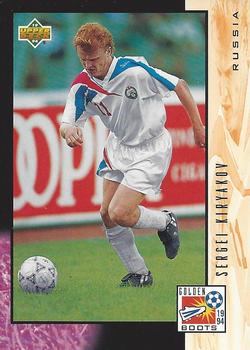 1994 Upper Deck World Cup Contenders English/Italian - UD Set #UD27 Sergei Kiryakov Front