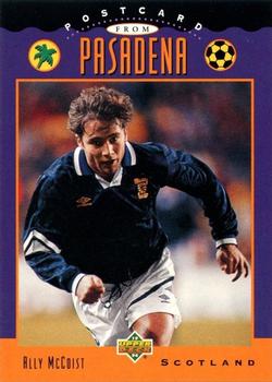 1994 Upper Deck World Cup Contenders English/Italian - UD Set #UD8 Ally McCoist Front