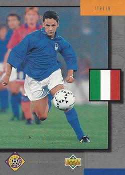 1994 Upper Deck World Cup Contenders English/Italian - UD Set #UD20 Italia Front