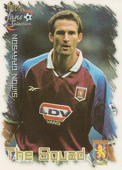 1999 Futera Aston Villa Fans Selection #18 Simon Grayson Front