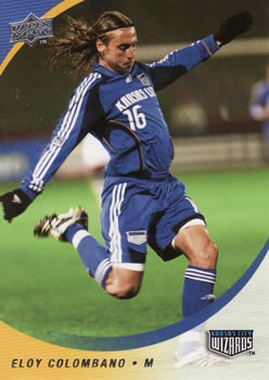 2008 Upper Deck MLS #139 Eloy Colombano Front