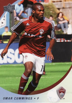 2008 Upper Deck MLS #150 Omar Cummings Front