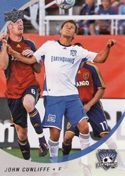 2008 Upper Deck MLS #178 John Cunliffe Front