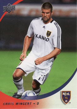 2008 Upper Deck MLS #196 Chris Wingert Front