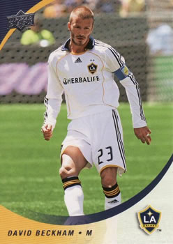 2008 Upper Deck MLS #61 David Beckham Front