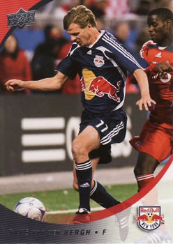 2008 Upper Deck MLS #77 Dave van den Bergh Front