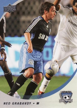 2008 Upper Deck MLS #89 Ned Grabavoy Front