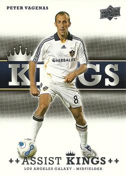 2008 Upper Deck MLS - Assist Kings #AK-19 Peter Vagenas Front