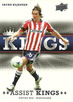 2008 Upper Deck MLS - Assist Kings #AK-2 Sacha Kljestan Front