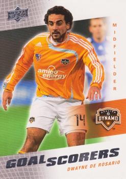 2008 Upper Deck MLS - Goal Scorers #GS-16 Dwayne De Rosario Front