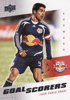 2008 Upper Deck MLS - Goal Scorers #GS-24 Juan Pablo Angel Front