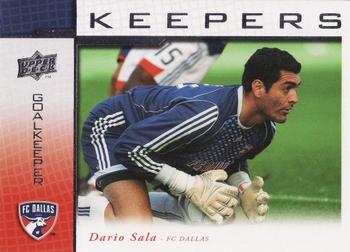 2008 Upper Deck MLS - Keepers #KP-17 Dario Sala Front