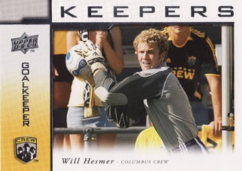 2008 Upper Deck MLS - Keepers #KP-3 Will Hesmer Front