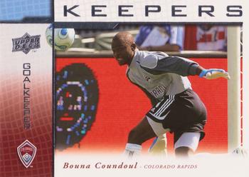 2008 Upper Deck MLS - Keepers #KP-4 Bouna Coundoul Front