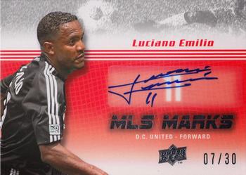 2008 Upper Deck MLS - MLS Marks #MK-6 Luciano Emilio Front