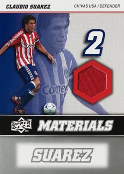 2008 Upper Deck MLS - MLS Materials #MM-5 Claudio Suarez Front