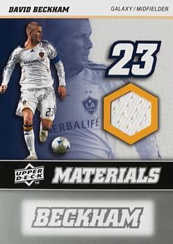 2008 Upper Deck MLS - MLS Materials #MM-7 David Beckham Front