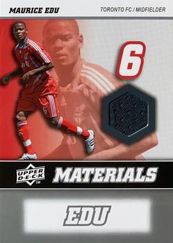 2008 Upper Deck MLS - MLS Materials #MM-20 Maurice Edu Front