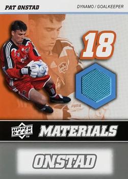 2008 Upper Deck MLS - MLS Materials #MM-26 Pat Onstad Front
