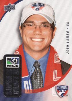 2008 Upper Deck MLS - Super Draft 2008 #SD-7 Josh Lambo Front