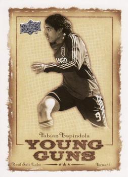 2008 Upper Deck MLS - Young Guns #YG-19 Fabian Espindola Front