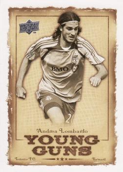 2008 Upper Deck MLS - Young Guns #YG-20 Andrea Lombardo Front