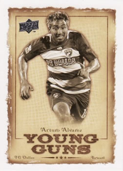 2008 Upper Deck MLS - Young Guns #YG-5 Arturo Alvarez Front