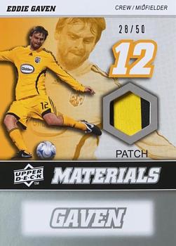 2008 Upper Deck MLS - MLS Materials Patch Parallel #MM-10 Eddie Gaven Front
