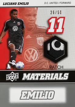 2008 Upper Deck MLS - MLS Materials Patch Parallel #MM-19 Luciano Emilio Front