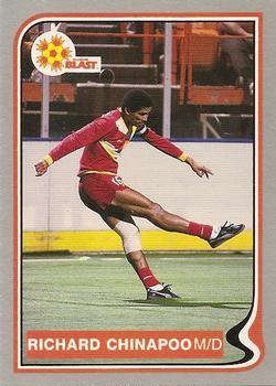 1987-88 Pacific MISL #104 Richard Chinapoo Front