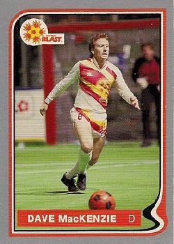 1987-88 Pacific MISL #109 Dave MacKenzie Front