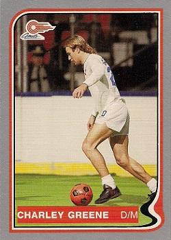 1987-88 Pacific MISL #71 Charlie Greene Front