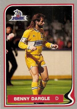 1987-88 Pacific MISL #41 Benny Dargle Front