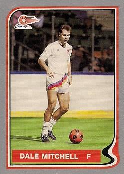 1987-88 Pacific MISL #72 Dale Mitchell Front