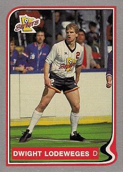 1987-88 Pacific MISL #89 Dwight Lodeweges Front