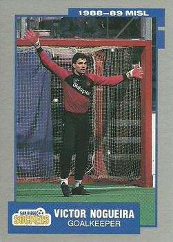 1988-89 Pacific MISL #25 Victor Nogueira Front