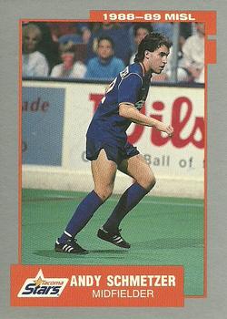 1988-89 Pacific MISL #39 Andy Schmetzer Front