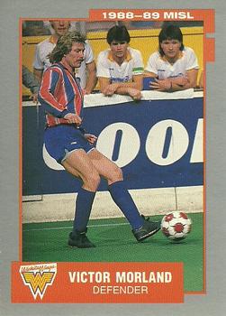 1988-89 Pacific MISL #78 Victor Moreland Front