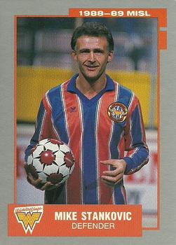 1988-89 Pacific MISL #79 Mike Stankovic Front