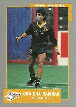 1988-89 Pacific MISL #83 Cha Cha Namdar Front