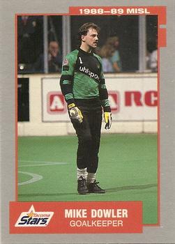 1988-89 Pacific MISL #38 Mike Dowler Front