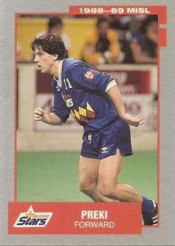 1988-89 Pacific MISL #40 Preki Front