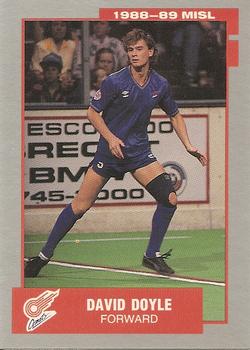 1988-89 Pacific MISL #53 David Doyle Front